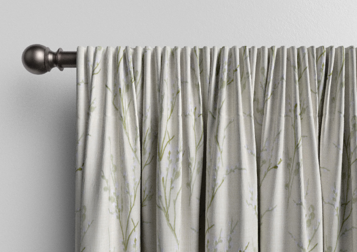 Laura Ashley Pussy Willow Embroidery, Hedgerow - Made to Measure Curtains - Image 9